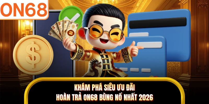 Khám phá siêu ưu đãi hoàn trả ON68 bùng nổ nhất 2026