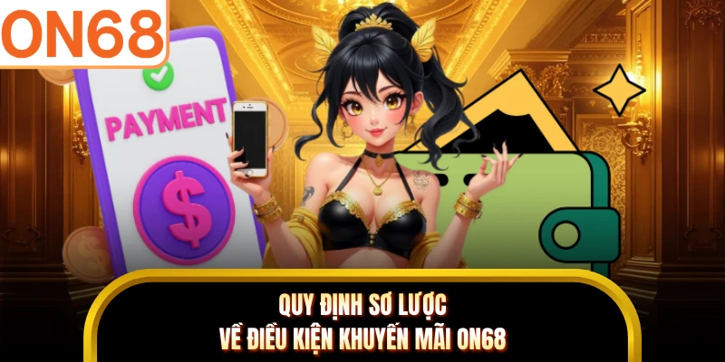Quy định sơ lược về điều kiện khuyến mãi ON68